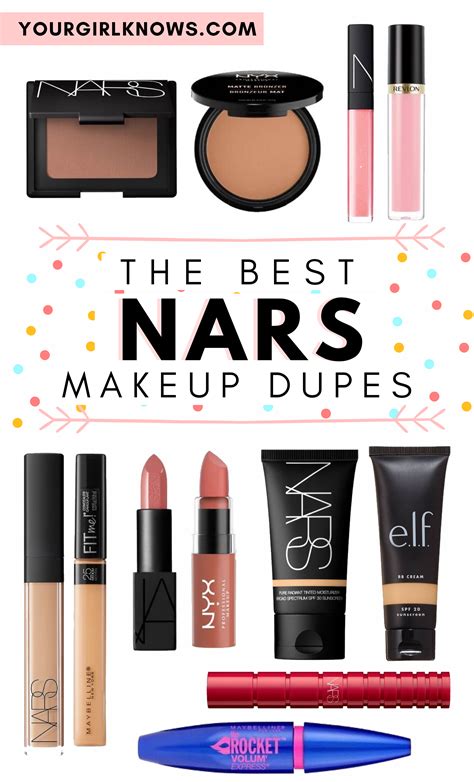 nars makeup dupes